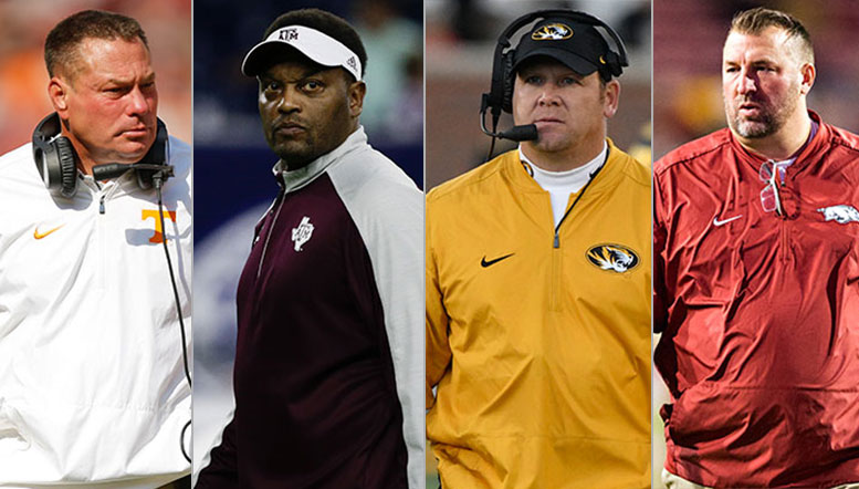 Grind City Football: Setting pecking order of potential job openings as SEC hot seats simmer through November