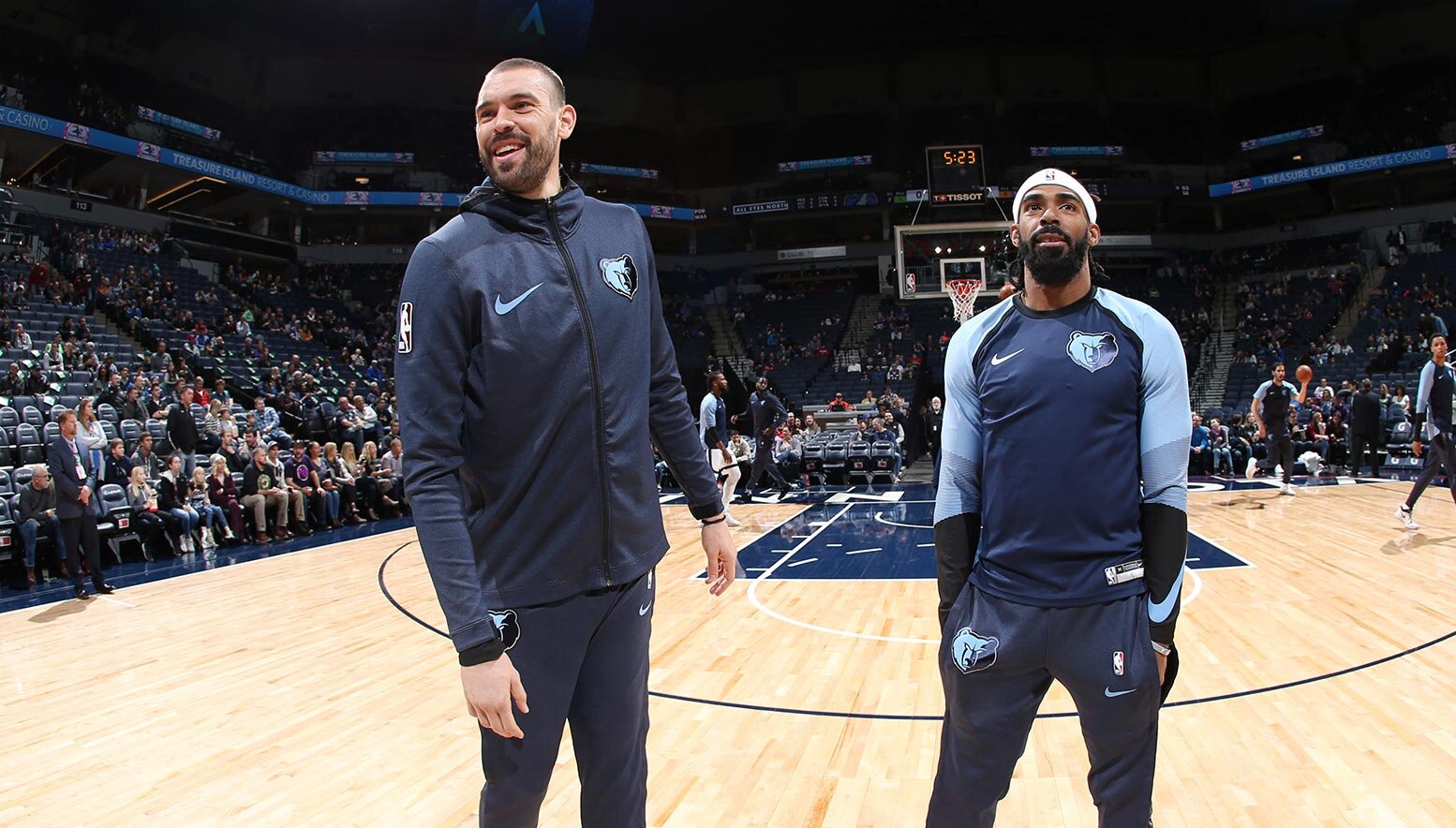 Mike Conley and Marc Gasol