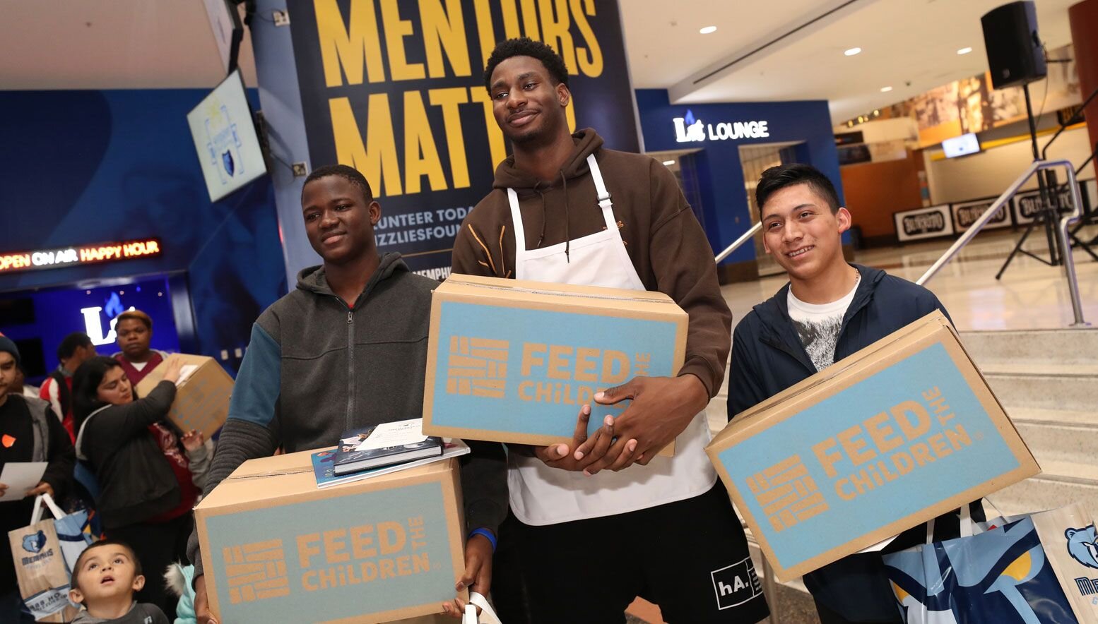 Jaren Jackson Jr. helping the community