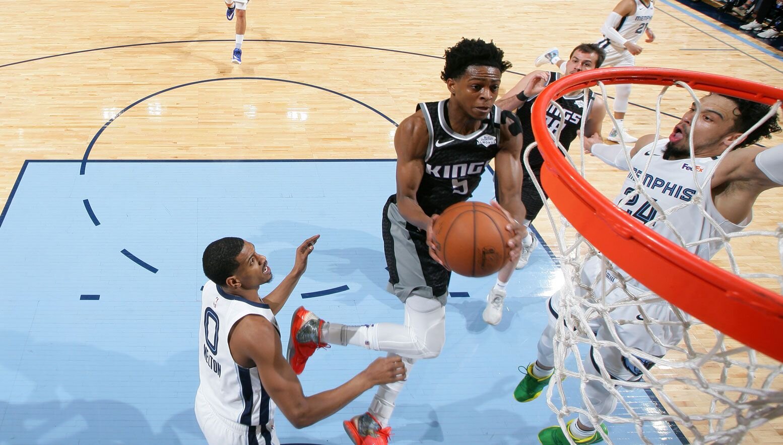 De'Aaron Fox against the Grizzlies