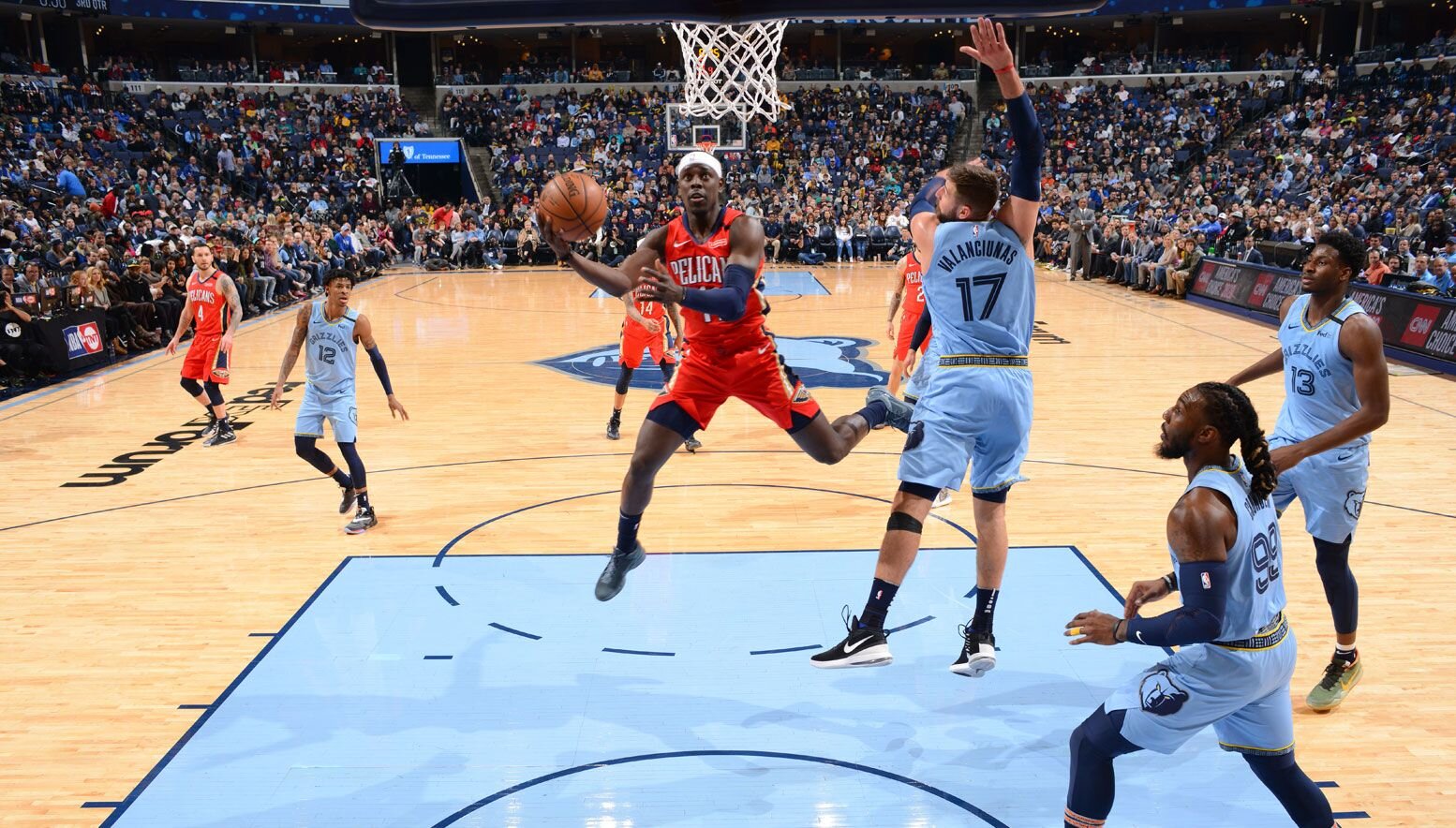 Jrue Holiday against the Grizzlies