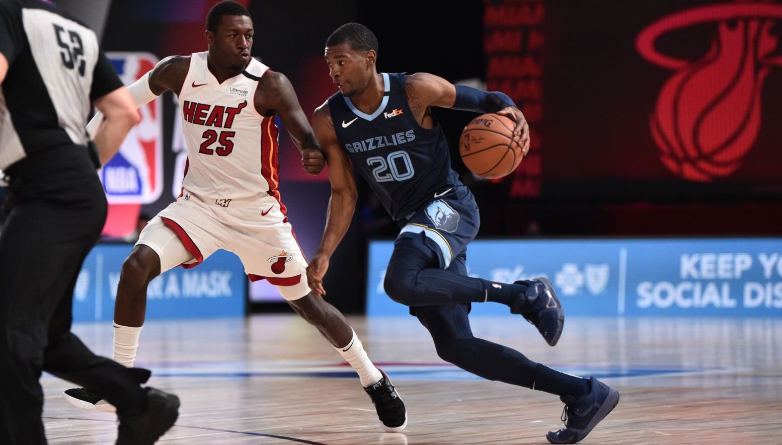 Josh Jackson against the Heat