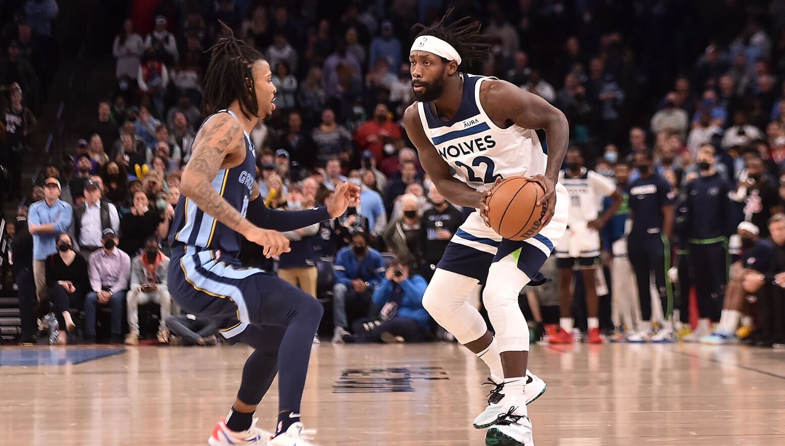 Ja Morant and Patrick Beverly