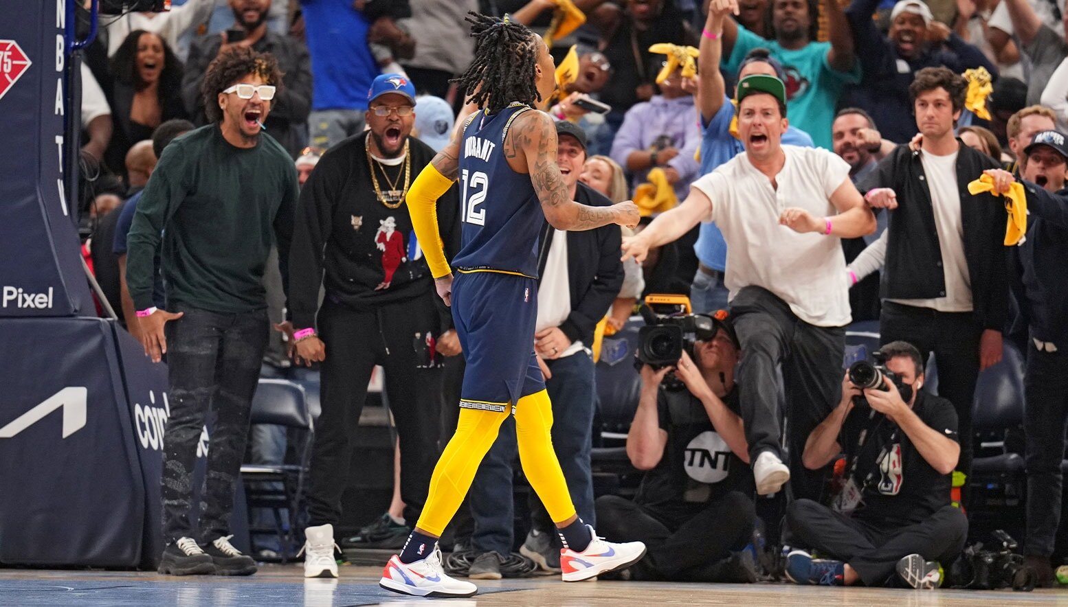 Ja Morant and Patrick Beverly