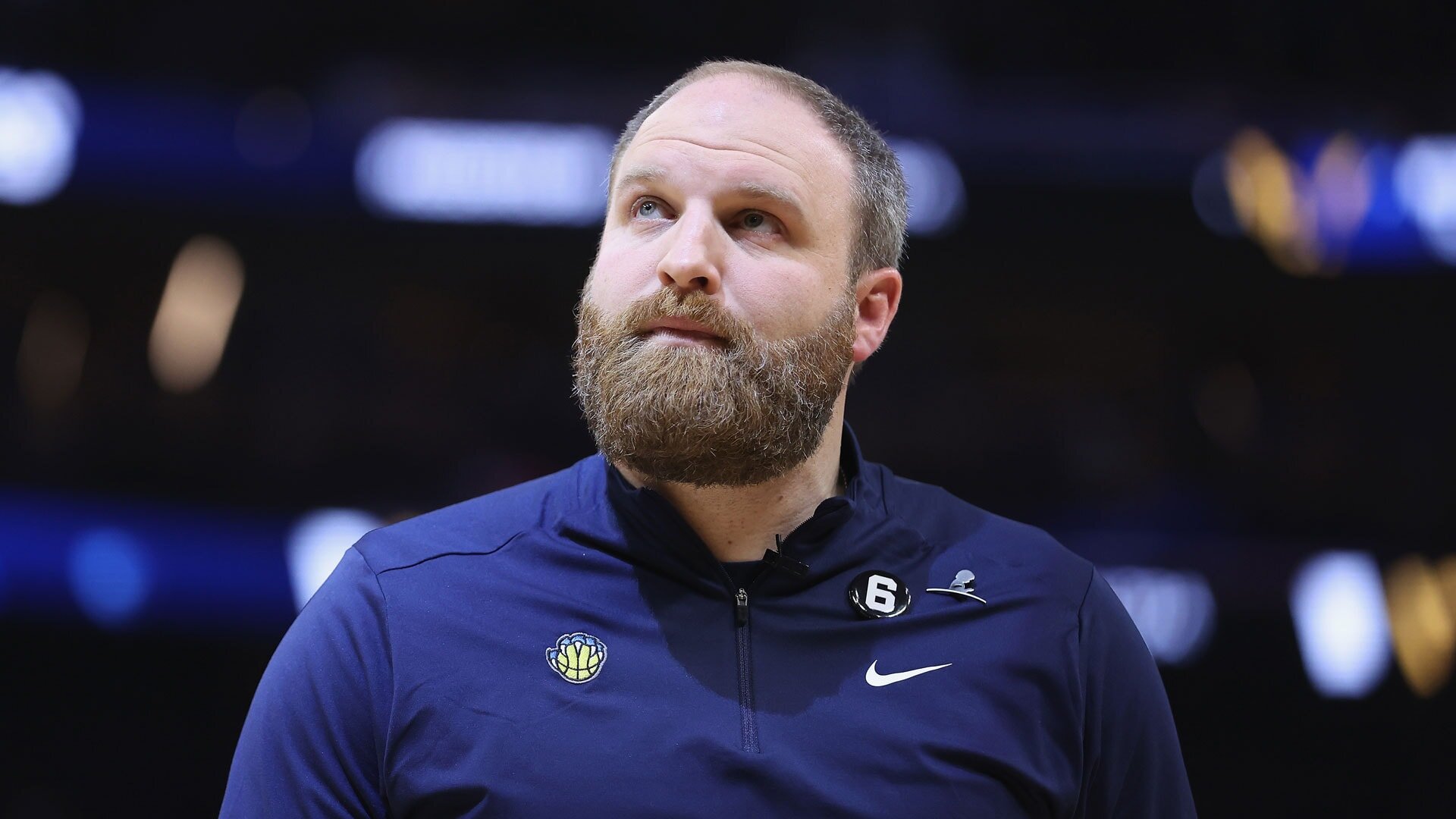 SAN FRANCISCO, CALIFORNIA - JANUARY 25: Memphis Grizzlies head coach Taylor Jenkins on during the game against the Golden State Warriors at Chase Center on January 25, 2023 in San Francisco, California.