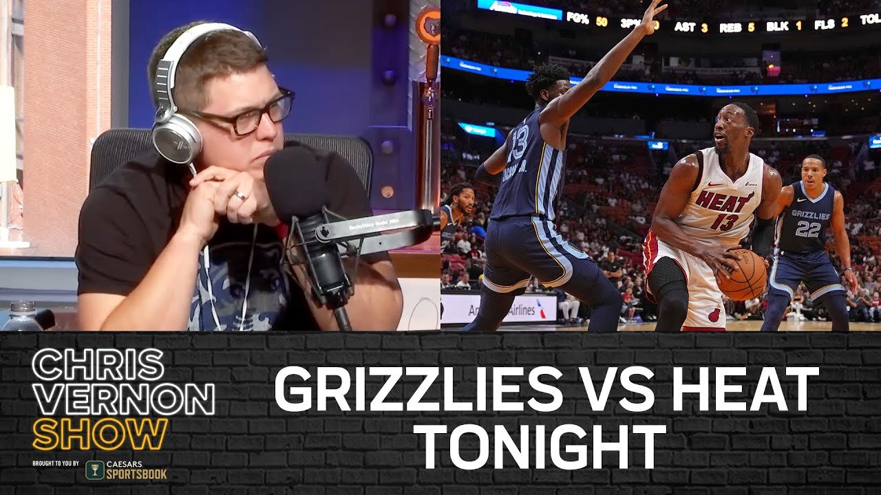 Chris Vernon Show Grizzlies vs Heat, Jessica 5 CFB Games To Watch