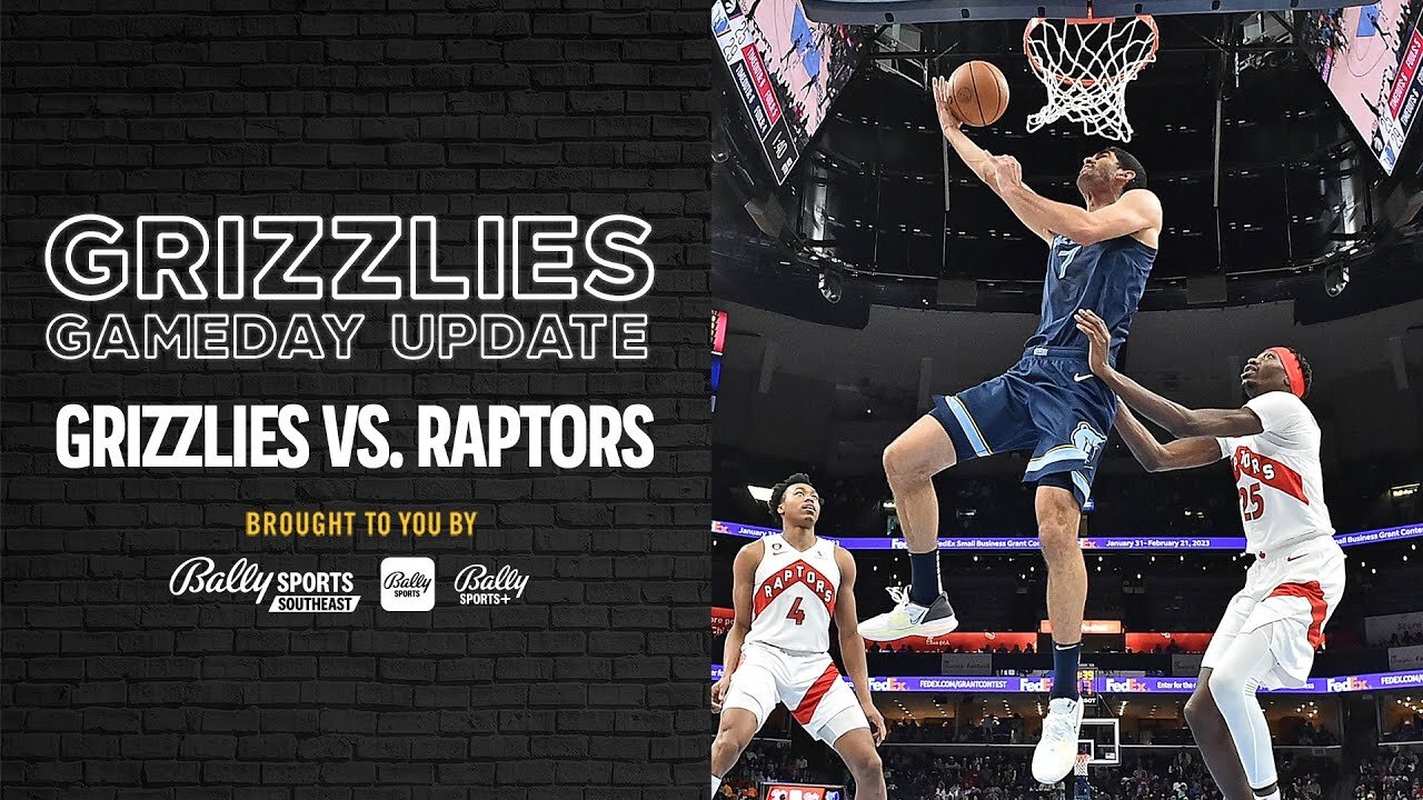 Raptors vs. Grizzlies Game Preview Gameday Update 1/3/2024 Grind