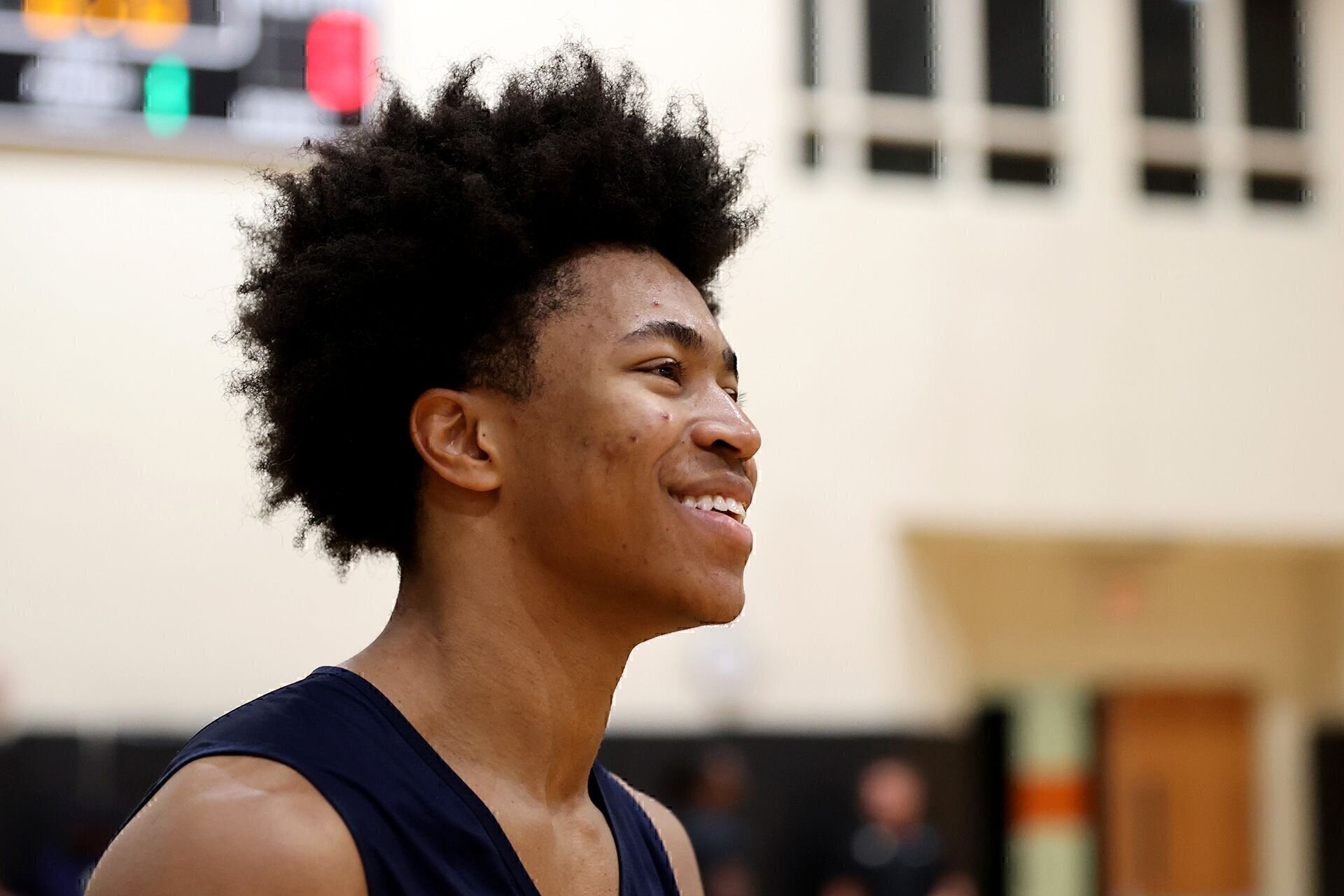 NASHVILLE, TN - OCTOBER 3: Jaylen Wells #0 of the Memphis Grizzlies during Training Camp on October 3, 2024 at Ensworth High School in Nashville, Tennessee.