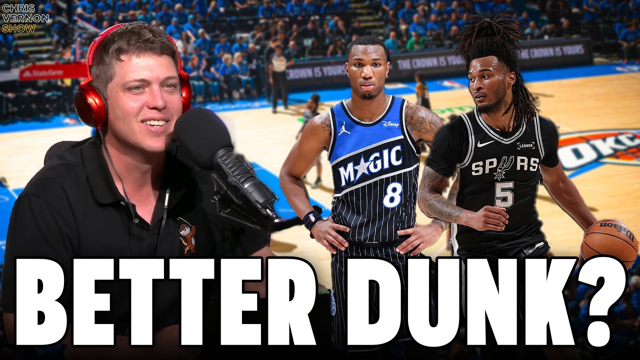 Who Threw Down The Better Dunk: Jamal Cain or Stephon Castle? | Chris Vernon Show